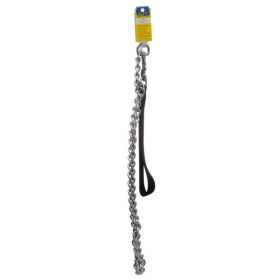 Titan Chain Lead with Nylon Handle  Black