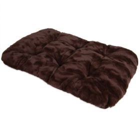 Precision Pet Cozy Comforter Kennel Mat  Brown