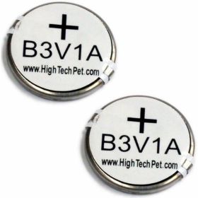 High Tech Pet Replacement B 3V1A Battery 2 Pack for HTP Collars