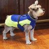 Alpine All-Weather Dog Coat - Blue and Green