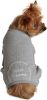 Sweet Dreams Thermal Dog Pajamas - Alloy Gray