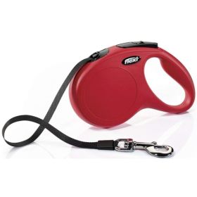 Flexi Classic Red Retractable Dog Leash (Option: Medium 16' Long)