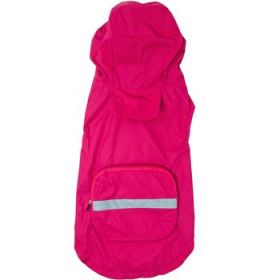 Packable Raincoat - Pink (Option: X-Large)